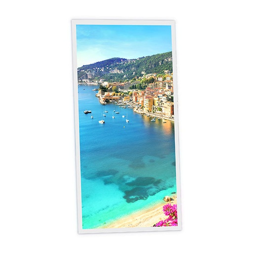 [DT1-MCO-12060-X1V] Pack 1 Dalle LED Imprimée verticale - Monaco - 1200x600mm - Usinée en France by DELITECH