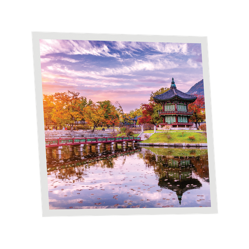 [DT1-KOR-6060-X1] Pack 1 Dalle LED Imprimée - Korea - 600x600mm - Usinée en France by DELITECH