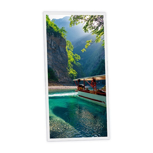 [DT1-ALB-12060-X1V] Pack 1 Dalle LED Imprimée verticale - Albania - 1200x600mm - Usinée en France by DELITECH