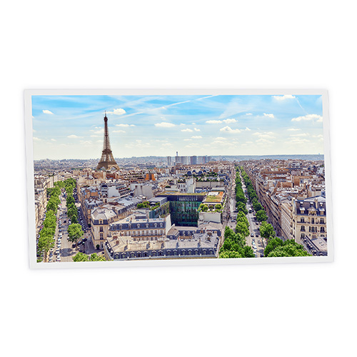 [DT1-PAR-12060-X1H] Pack 1 Dalle LED Imprimée horizontale - Paris - 1200x600mm - Usinée en France by DELITECH