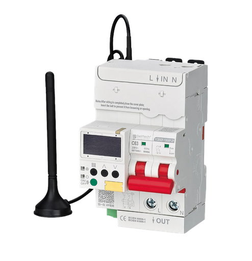 [DS4G-YCB9ZF-63A] Télérupteur / Horloge Astronomique 4G/ WIFI Connecté 63A DELISMART