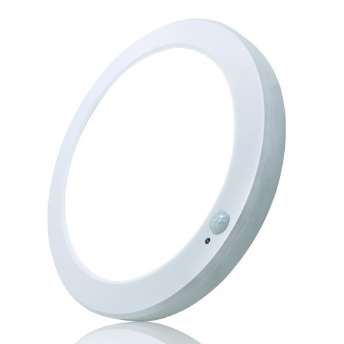 [DILSDS2-RD18WPIR-3C] Hublot Downlight LED Saillie Encastrable Rond à Détection PIR - D220 - 18W - CCT - TITAN By DELITECH