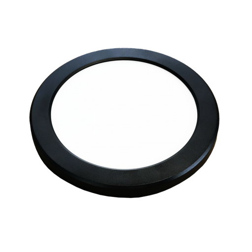 [DILSDS2-RD01-BLA] Collerette Noir Pour Hublot Downlight LED Saillie Encastrable