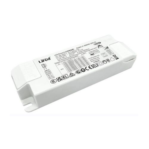 [DILDL-40WDALI] Driver / Alimentation LED 40W Max - DALI Push DIM - Ajustable 700 -> 1050mA - LIFUD ( LF-ADD040-1050-42 )