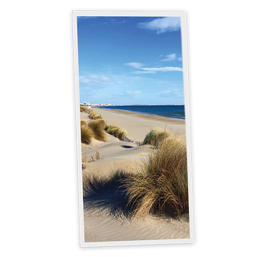 [DT1-DUN-12060-X1V] Pack 1 Dalle LED Imprimée verticale - Dunes - 1200x600mm - Usinée en France by DELITECH