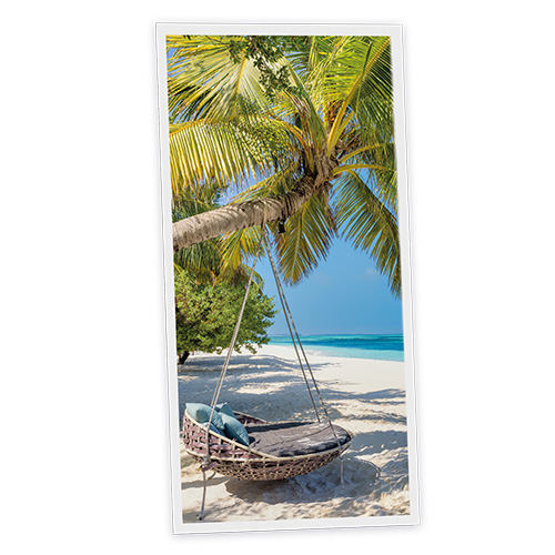 [DT1-HAW-12060-X1V] Pack 1 Dalle LED Imprimée verticale - Hawaii - 1200x600mm - Usinée en France by DELITECH