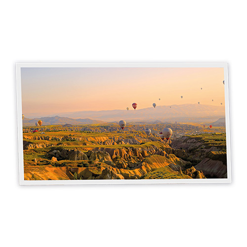 [DT1-VIE-12060-X1H] Pack 1 Dalle LED Imprimée horizontale - Views - 1200x600mm - Usinée en France by DELITECH