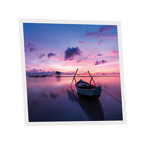 [DT1-SNT-6060-X1] Pack 1 Dalle LED Imprimée - Sunset - 600x600mm - Usinée en France by DELITECH