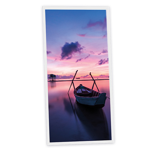 [DT1-SNT-12060-X1V] Pack 1 Dalle LED Imprimée verticale - Sunset - 1200x600mm - Usinée en France by DELITECH