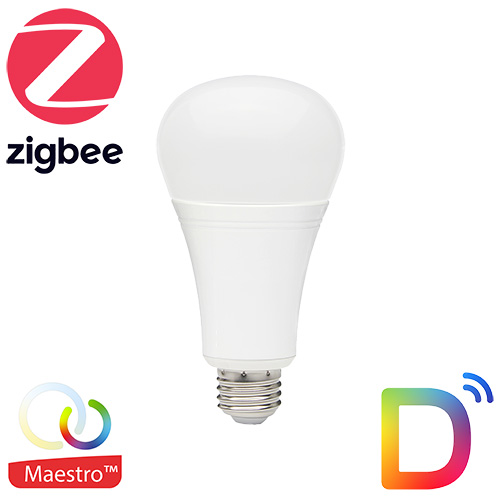 [DT-FUT105ZR] Ampoule E27 - MAESTRO RF Gen 2 + Zigbee Tuya - 12W - RGBCCT - DELISMART